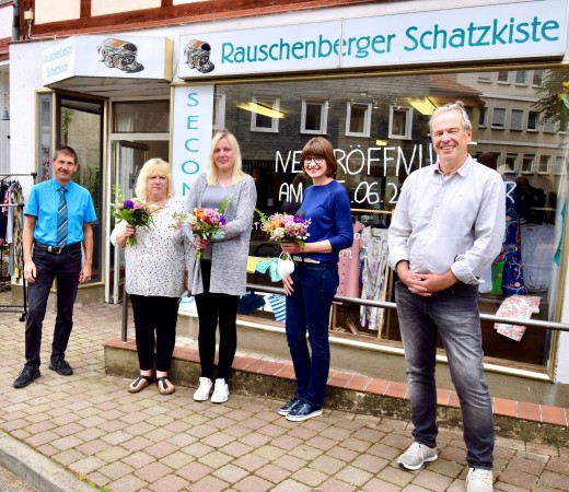 Wiedereröffnung der „Schatzkiste“ in Rauschenberg ein voller Erfolg