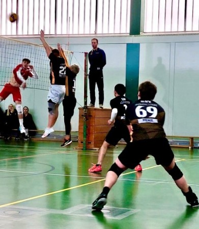 Samstag gegen Gießen: Rauschenberger Volleyballer spielen noch einmal zu Hause