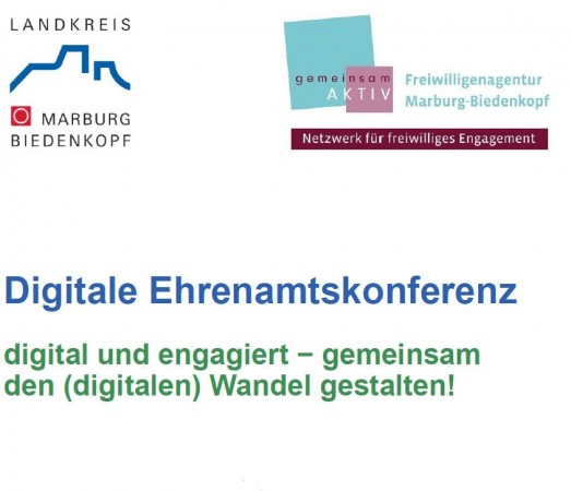 Einladung zur Digitalen Ehrenamtskonferenz