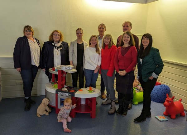 DRK-Schwesternschaft Marburg e.V. und Stadt Rauschenberg weihen neue U3-Kleinkinderbetreuung ZABLchen ein